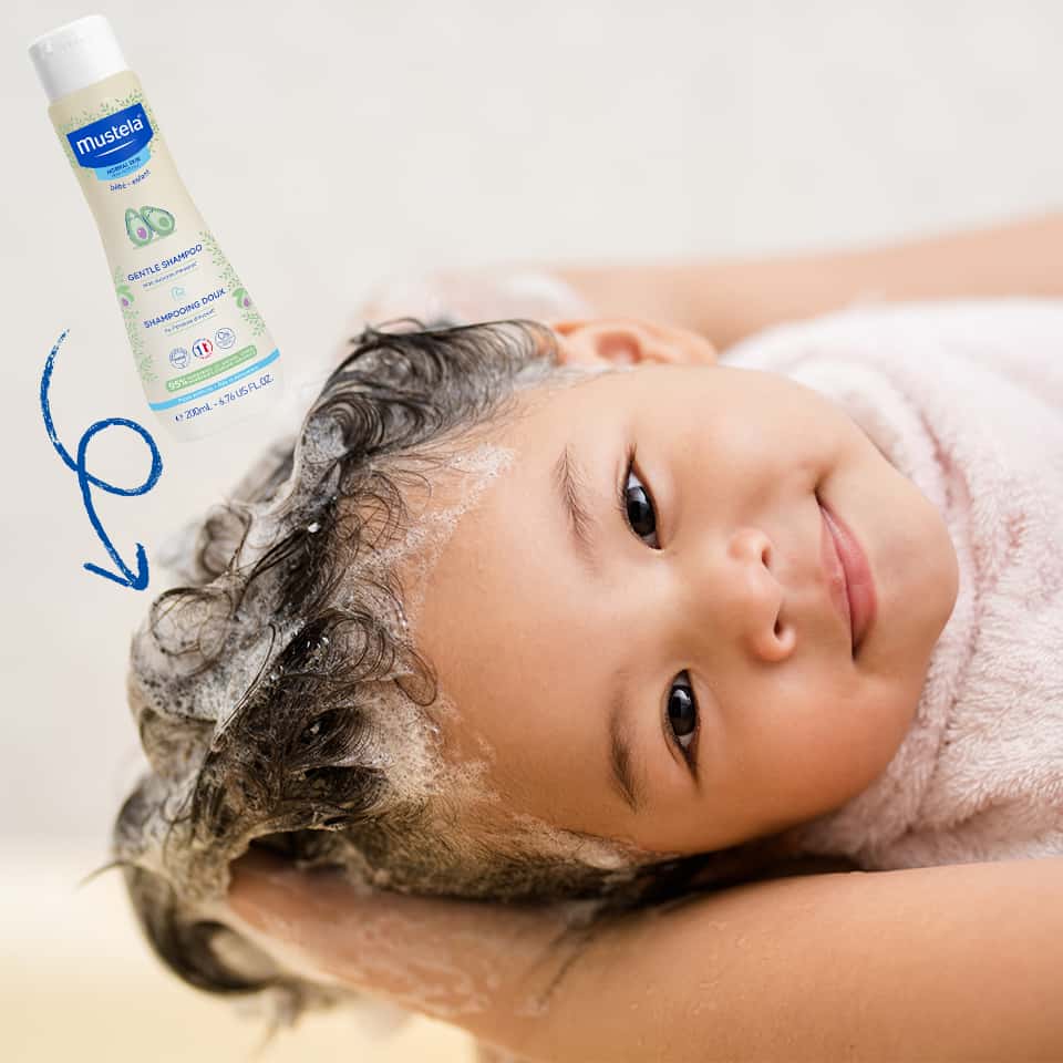 Mustela Shampooing Doux Bébé 200ml - Avocat Bio