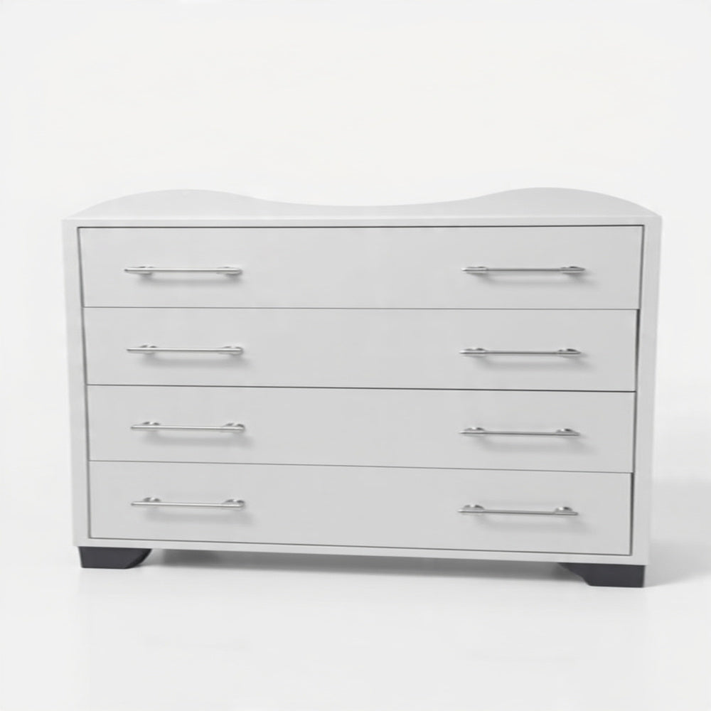 Lit Bébé Évolutif blanc+ rangement