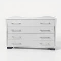 Commode Bébé 4 Tiroirs Blanc