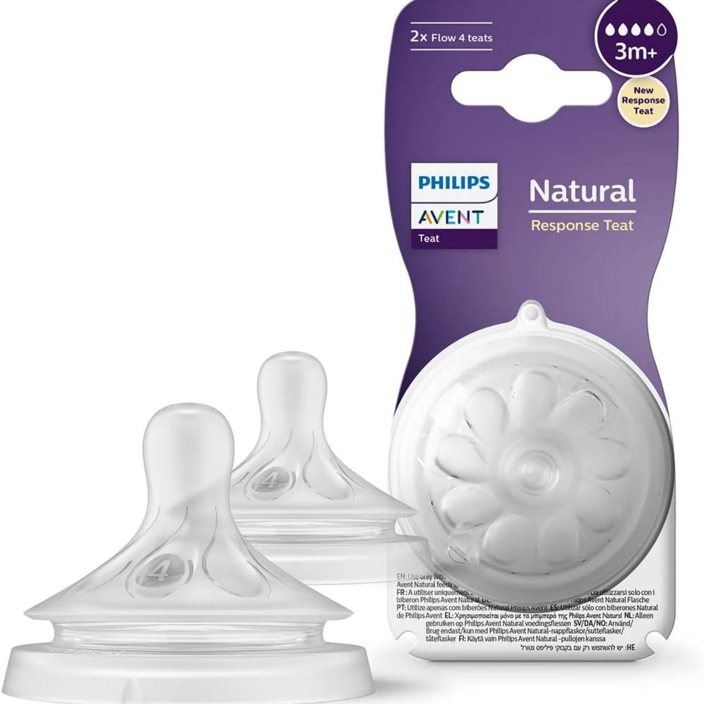 Tétines Philips Avent Natural Response x2 - Choisir Flow